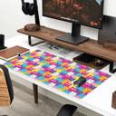 Violet Desktop and Workstation Mat 