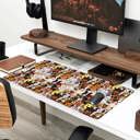 Brown Desktop and Workstation Mat 