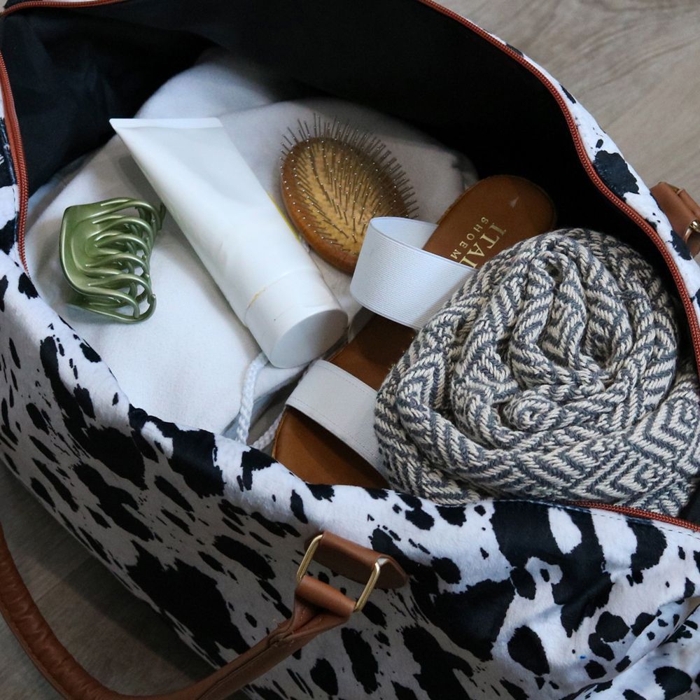 Oversized Western Inspired Weekender Bag