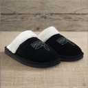 L Black Dolly Cowgirl Inspired Indoor/Outdoor Slippers