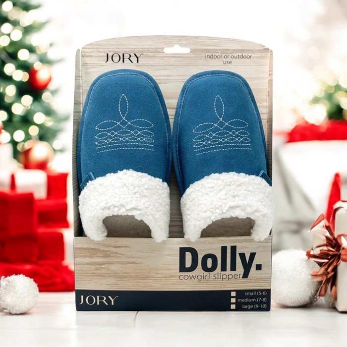 Dolly Cowgirl Inspired Indoor/Outdoor Slippers