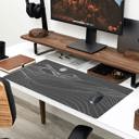 Gray Desktop and Workstation Mat 