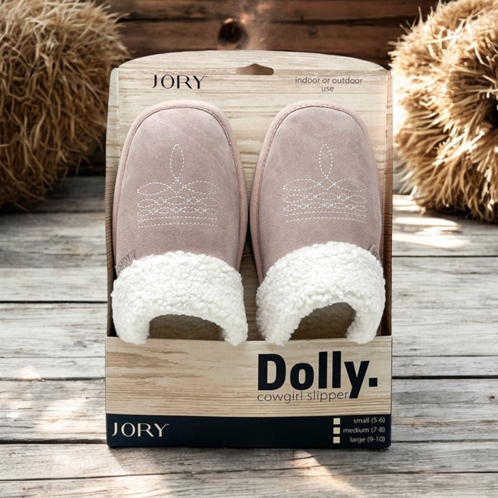 Dolly Cowgirl Inspired Indoor/Outdoor Slippers