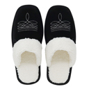 S Black Dolly Cowgirl Inspired Indoor/Outdoor Slippers