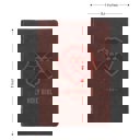  Custom KJV Brown Standard Kids Personalized Holy Bible Large Print  | Lion