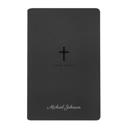  Custom NLT Black Standard Size Thinline Personalized Holy Bible Large Print