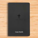  Custom NLT Black Standard Size Thinline Personalized Holy Bible Large Print