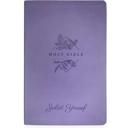  Custom NLT Lavender Standard Size Thinline Personalized Holy Bible Large Print