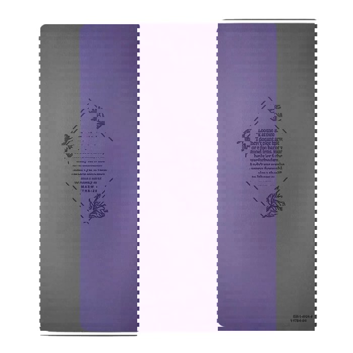 Custom NLT Lavender Standard Size Thinline Personalized Holy Bible Large Print