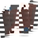  Custom KJV Walnut Brown Standard Size Deluxe Personalized Holy Bible Medium Print