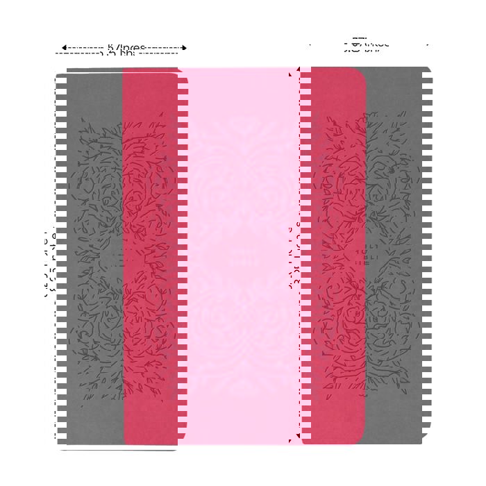 Custom NLT Pink Standard Size Personalized Holy Bible Medium Print | Vine