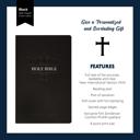  Custom NIV Black Standard Size Soft Touch Personalized Holy Bible Small Print