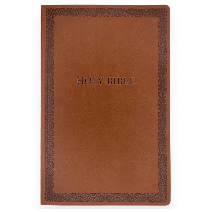 Custom NIV Brown Standard Size Soft Touch Personalized Holy Bible Small Print