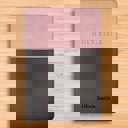  Custom NLT Pink-Brown Standard Size Personalized Holy Bible Small Print