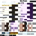  Custom NLT Dark Purple Standard Size Personalized Holy Bible Small Print | Petal