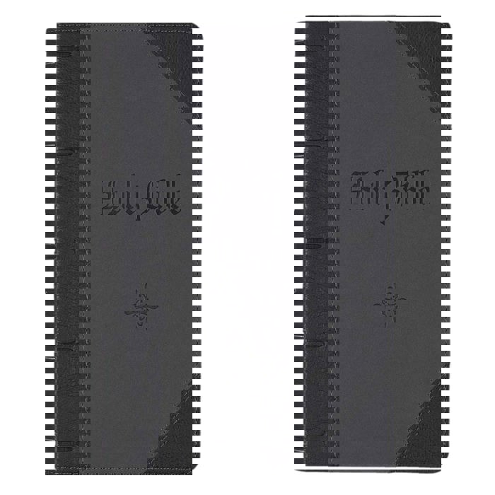 Custom KJV Black Study Size Personalized Holy Bible Giant Print