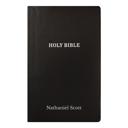  Custom KJV Black Standard Size Personalized Holy Bible Small Print