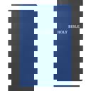  Custom KJV Blue Standard Size Personalized Holy Bible Small Print