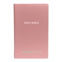  Custom KJV Pink Standard Size Personalized Holy Bible Small Print