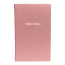  Custom KJV Pink Standard Size Personalized Holy Bible Small Print
