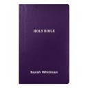  Custom KJV Purple Standard Size Personalized Holy Bible Small Print
