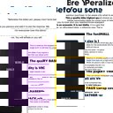  Custom KJV Purple Standard Size Personalized Holy Bible Small Print