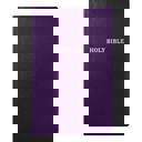  Custom KJV Purple Standard Size Personalized Holy Bible Small Print