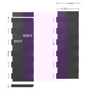  Custom KJV Purple Standard Size Personalized Holy Bible Small Print