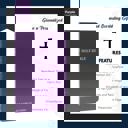  Custom KJV Purple Standard Size Personalized Holy Bible Small Print