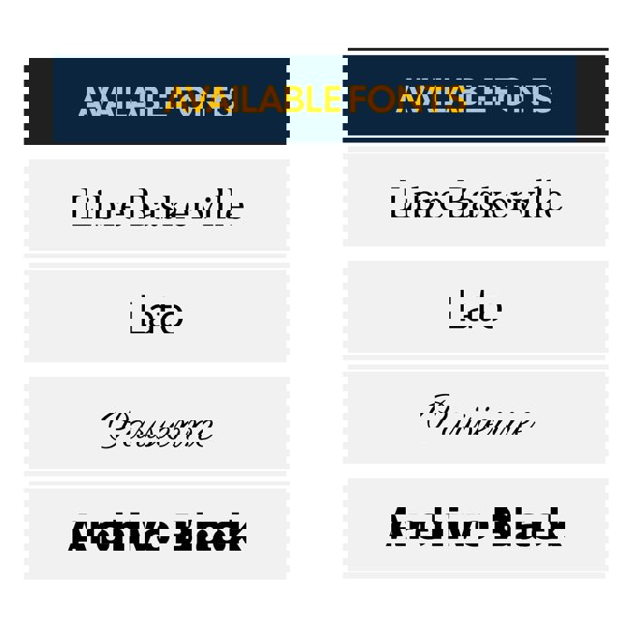 Custom NIV Black Standard Size Personalized Holy Bible Small Print