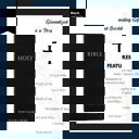  Custom NIV Black Standard Size Personalized Holy Bible Small Print