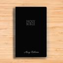  Custom NIV Black Standard Size Personalized Holy Bible Small Print