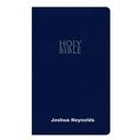  Custom NIV Blue Standard Size Personalized Holy Bible Small Print
