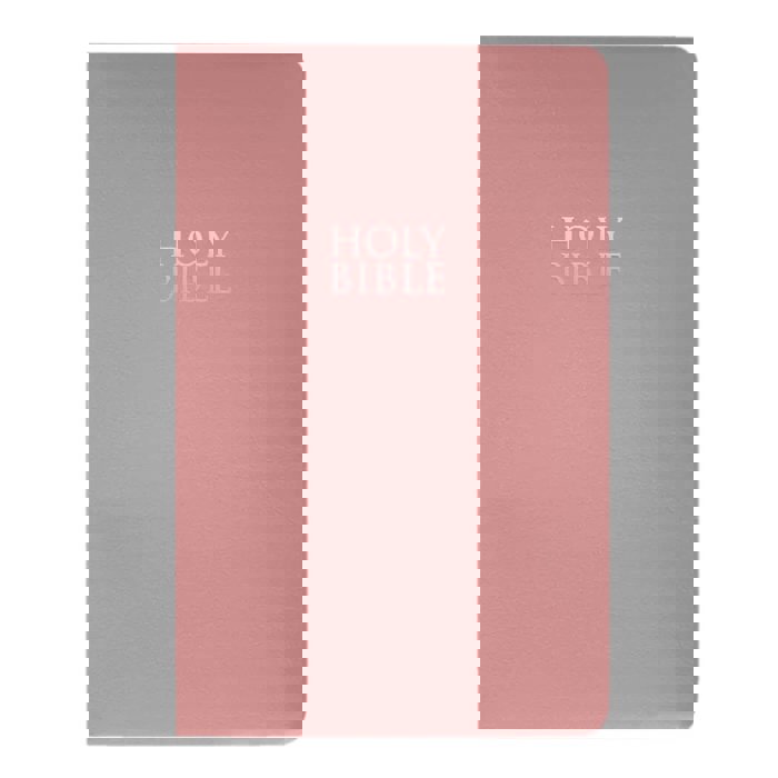 Custom NIV Pink Standard Size Personalized Holy Bible Small Print