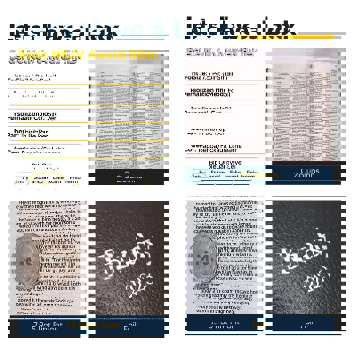 Custom NKJV Black Standard Size Personalized Holy Bible Small Print