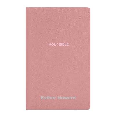Custom NKJV Pink Standard Size Personalized Holy Bible Small Print