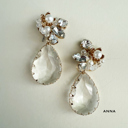  Teardrop Earrings Collection | Neutral Pearl and Crystal Dangle Earrings