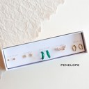 Penelope Boxed Stud Earrings Set | Gift Ready Dainty Stud Earrings