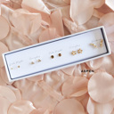  Boxed Stud Sets | Set of 5 Dainty Stud Earrings