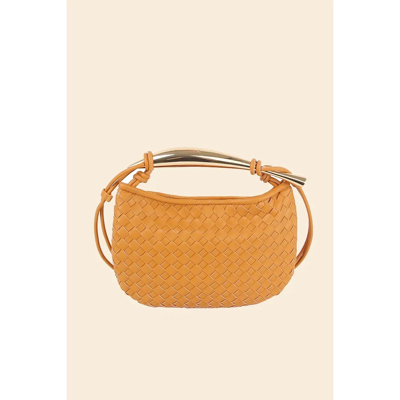 Brandi Woven Sardine Crossbody Bag