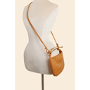  Brandi Woven Sardine Crossbody Bag