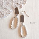  Charlize Clear Gemstone Dangle Earrings | 3 Colors