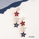  Patriotic 4th of July Party Earrings | Red White and Blue Earrings
