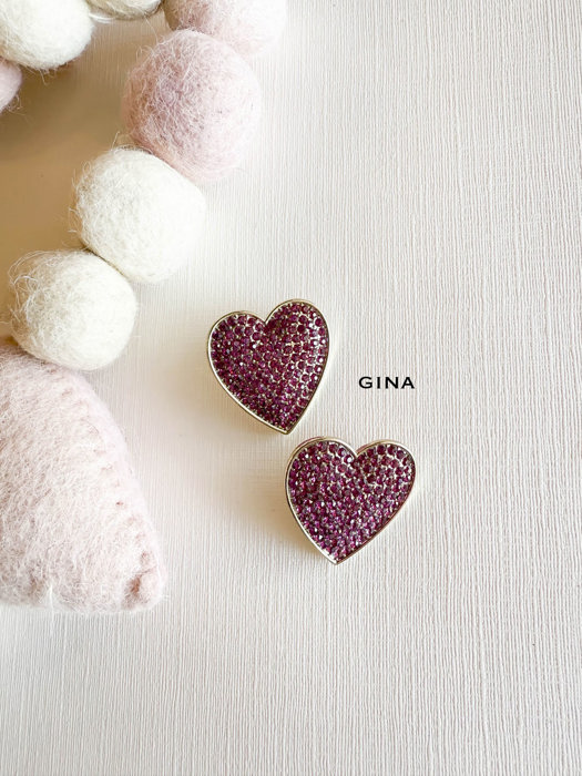 Valentine's Day Earrings | Heart Jewelry | Galentine's Gift 