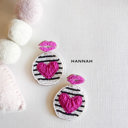 Hannah Valentine's Day Earrings | Heart Jewelry | Galentine's Gift 