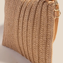  Kensey Rattan Envelope Clutch Bag
