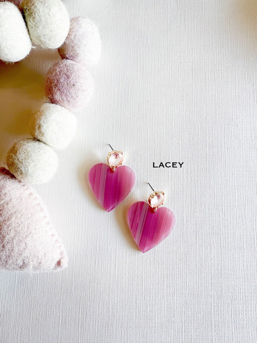 Valentine's Day Earrings | Heart Jewelry | Galentine's Gift 