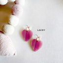 Lacey Valentine's Day Earrings | Heart Jewelry | Galentine's Gift 