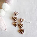 Polly Valentine's Day Earrings | Heart Jewelry | Galentine's Gift 