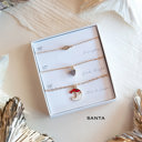  Christmas Boxed Necklace Sets | Delicate Layering Necklaces | Gift Ready Jewelry | Charm Necklaces